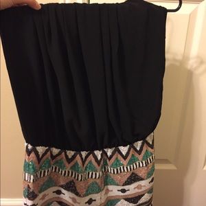 Sequined romper